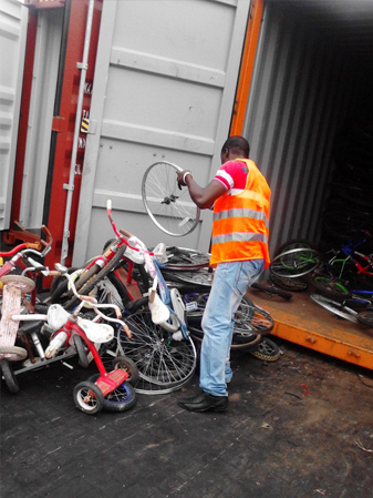 send bike africa