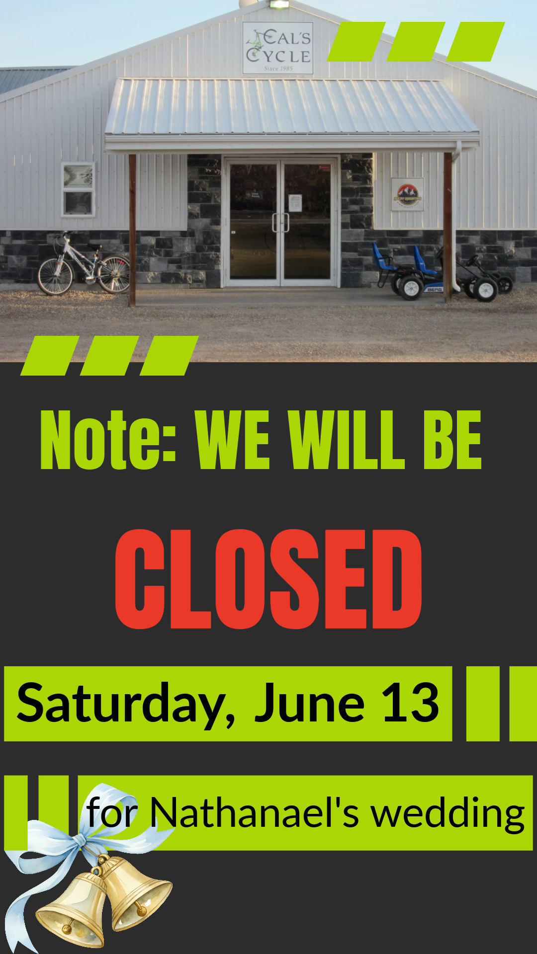closed the 13th